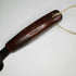 Hand Forged Steel Garden Trowel with Brown Handle